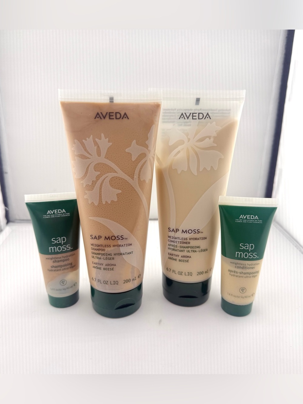 Aveda Sap Moss Weightless Hydration Shampoo & Conditioner Set 6.7oz Sealed New